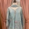 ICE BLUE KAFTAN SHIRT - Image 3